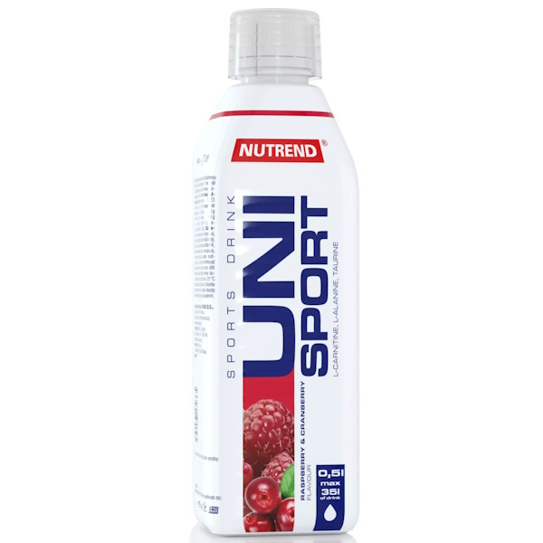 Unisport 500 ml raspberry Nutrend